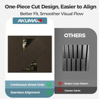 AKUMAX 2 Pack Acoustic Panels, Wood Slat - Image 5