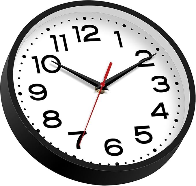 Roymnie Wall Clock Silent Non-Ticking Modern Clock Battery Operated 18 Inch - Image 6