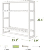 Galood Over The Toilet Storage Bathroom Shelves Wall Mounted 3 Tier Space Saver - Image 2