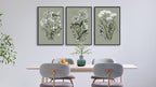 Large Flowers Canvas Wall Art - Image 8