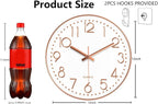 Modern Silent Wall Clock - Image 3