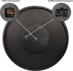 HOIBAI Large Wall Clock, Wall Clocks - Image 5