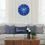 XFM Modern Simple Wall Clock 12 Inch Silent Non-Ticking Wall Clocks Battery - Image 5