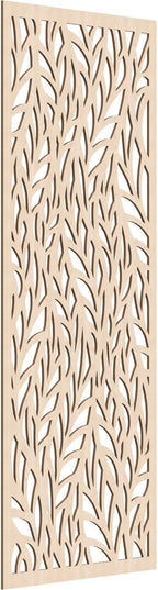 Ortonville Decorative Pierced Fretwork Wood Wall Panels, 37 3/8"W x 94 3/8"H x by EkenaMillwork