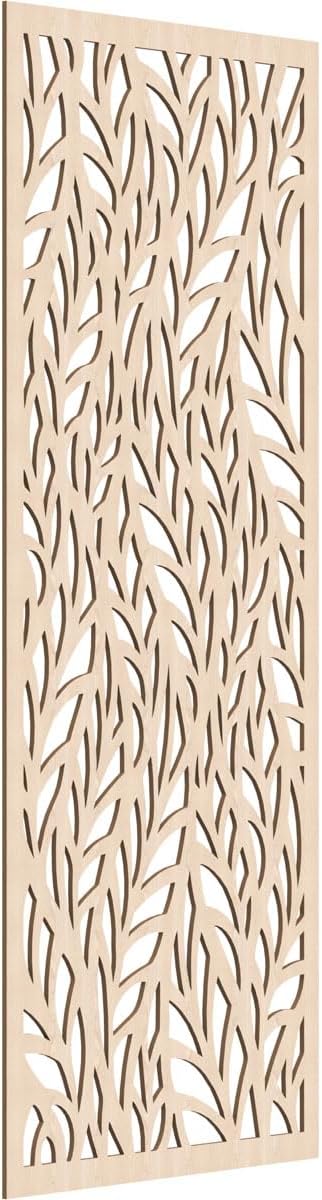 Ortonville Decorative Pierced Fretwork Wood Wall Panels, 37 3/8"W x 94 3/8"H x by EkenaMillwork