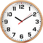 SIN&MI Wall Clock 9 Inch Battery Operated Silent Non-Ticking Wall Clock Modern by SINMI