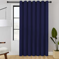 ChrisDowa Room Divider Curtain 120 Inches Long, Wide Blackout Sliding Door by ChrisDowa