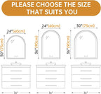 Arched LED Mirror for Bathroom 24"x36", Shatterproof, Touch Sensor, 3 Color - Image 2