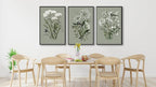 Vibrant Flowers Canvas Wall Art - Image 4