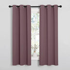 NICETOWN Bedroom Curtain Panels Blackout Draperies, 1 Pair, 34 by 63 inches by NICETOWN