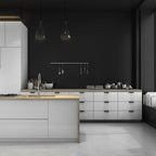 practicalWs 35.4 in x118 in Black Wallpaper Peel and Stick Wallpaper Shelf - Image 6