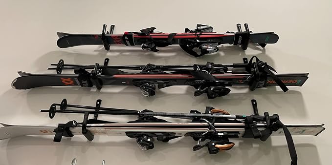Garage Storage Ladders Hooks, 6 Pack Heavy Duty Utility Hanger, 9.8IN Wall - Image 3