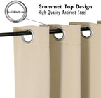 ChrisDowa Blackout Curtains 72 inches Long - Image 3