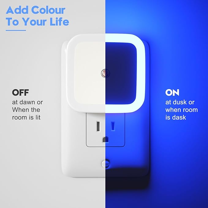 Sujeet Night Light, Night Lights Plug into Wall 8-Pack, Nightlight Plug in - Image 2