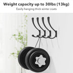 Coat Hanger Hooks Wall Mount - Image 3
