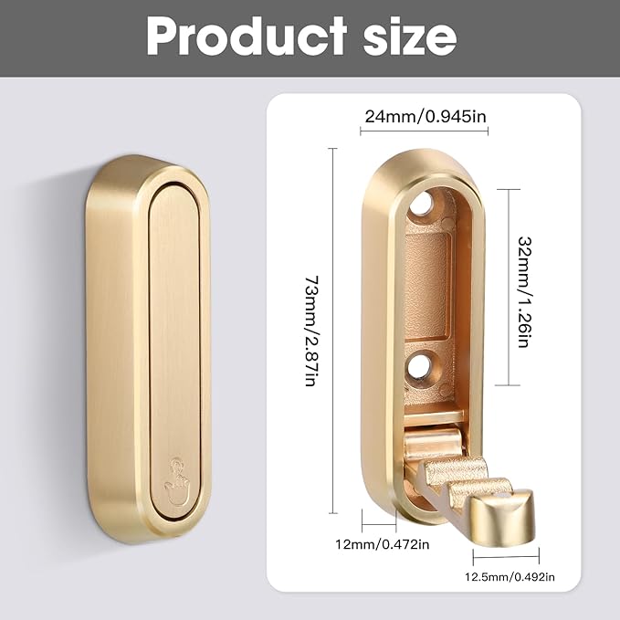 Dntorx Folding Wall Hooks - Image 6