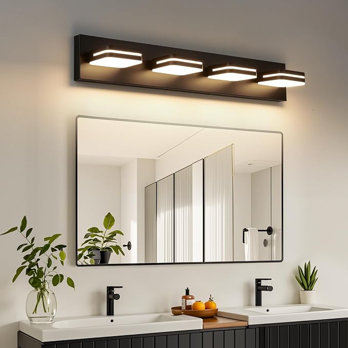 Torondo 360° Rotate LED Bathroom Vanity Light Fixtures, 1600LM Acrylic Matte - Image 7