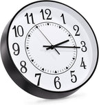 Wall Clock Modern Non-Ticking Battery Operated Silent Wall Clocks Simple Style - Image 2
