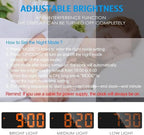 AMIR Digital Alarm Clock, LED Clock - Image 3