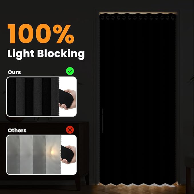 AJAZZ Blackout Accordion Door - Image 5