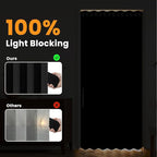 AJAZZ Blackout Sliding Door Curtains - Image 5