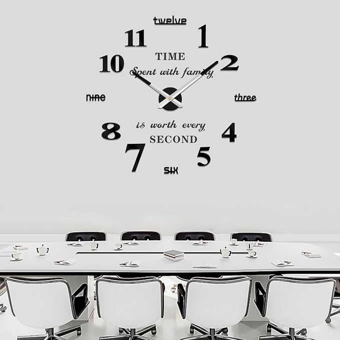 VANGOLD Large Wall Clock for Living Room - Image 8