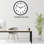AKCISOT 18 Inch Wall Clock Large Silent Non-Ticking Wall Clocks Battery Operated - Image 4