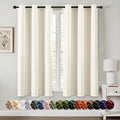 MIULEE Blackout Curtains for Bedroom Living Room 2 Panels, Thermal Insulated by MIULEE