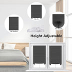 Window Blinds Cordless Blackout No Drill Cut to Size Clip On Stick On Self - Image 8