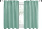 NICETOWN 2 Panels Blackout Curtains, Rod Pocket Thermal Insulated Drapes by NICETOWN