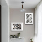 Wocred Set of 2 Rectangular Wall Mirror, Gorgeous Rustic Farmhouse Accent Mirror - Image 7