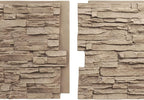EverStone Canyon Ridge Faux Stone Panel, 45 3/4"W x 24 1/2"H x 1 1/4"D - Image 8