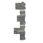 AZ Faux High-Density Polyurethane Faux Stone Interlocking Right Endcap by AZFaux