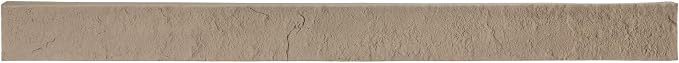 2-Pack Beige Faux Stone Ledger & Trim Panels, 35.62" x 2.25" x 3.25", - Image 2