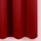 LEMOMO Blackout Curtains 66 x 72 Inch Long Red Curtains Set of 2 Panels Room - Image 8