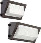 Lithonia Lighting 13" LED Wall Pack Outdoor Light Fixture, 3-Way Selectable CCT - Image 9