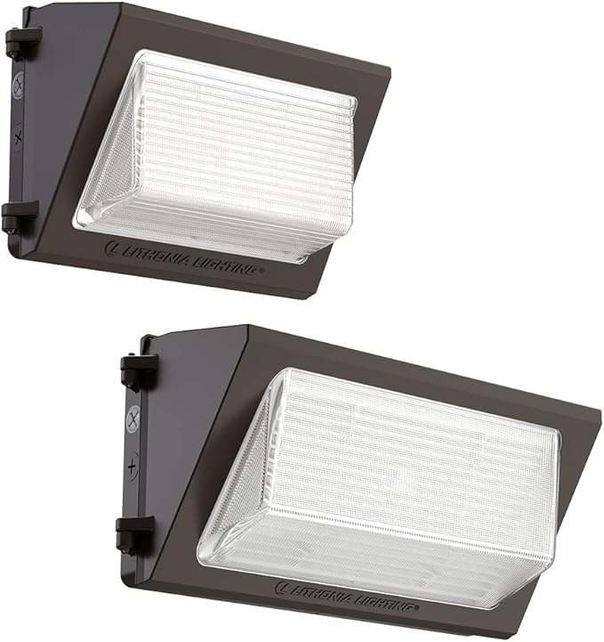Lithonia Lighting 17" LED Wall Pack Outdoor Light Fixture, 3-Way Selectable CCT - Image 9