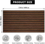 3D Wall Panels Peel and Stick – 15.74" x 236" PVC Faux Texture Wall Covering - Image 6