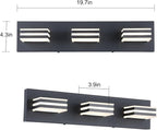Black Vanity Lights for Bathroom Light Fixtures Adjust 3 Colors Modern Bath - Image 5