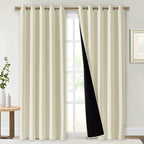 NICETOWN Living Room Completely Shaded Draperies, Privacy Protection & Noise by NICETOWN