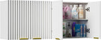 ChooChoo 4 Doors Wall Cabinet Laundry Room, Bathroom Wall Cabinet - Image 9