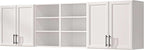Furnaza Wall Cabinets for Laundry Room, Shaker Wall Mounted Kitchen Cabinets by Furnaza