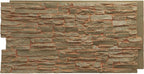 EverStone Canyon Ridge Faux Stone Panel, 45 3/4"W x 24 1/2"H x 1 1/4"D by EkenaMillwork