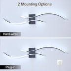 CANEOE Modern LED Wall Sconce, 39Inch LED Bathroom Vanity Light, 6000K Modern - Image 9