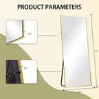 BEAUTYPEAK Full Length Mirror, Bedroom - Image 4