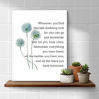 Motivational Quotes Wall Art Decor, Inspirational Graduation Decor Gift - Image 4