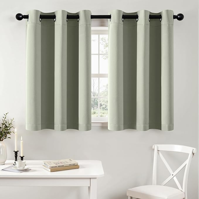 MIULEE Blackout Curtains for Bedroom Living Room 2 Panels, Thermal Insulated by MIULEE