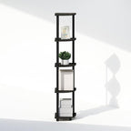 Furinno Turn-N-Tube Storage Shelves, 5-Tier Book Shelf, Corner Shelf, Toolless - Image 8