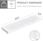 QEEIG Floating Shelves for Wall 35.4" Long - Image 3
