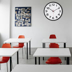 Keepcross 14 Inch Wall Clock Battery Operated Silent Non-Ticking, 3D Big - Image 8